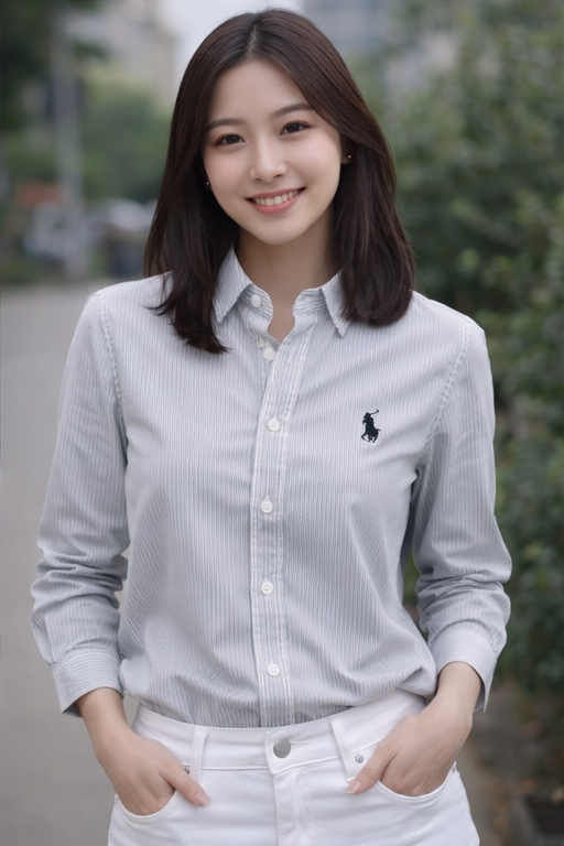 Premium Cotton Striped Shirt for Girls – Office & Casual Wear - Image 3