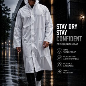 Unisex Summer Raincoat – Lightweight Waterproof Protection