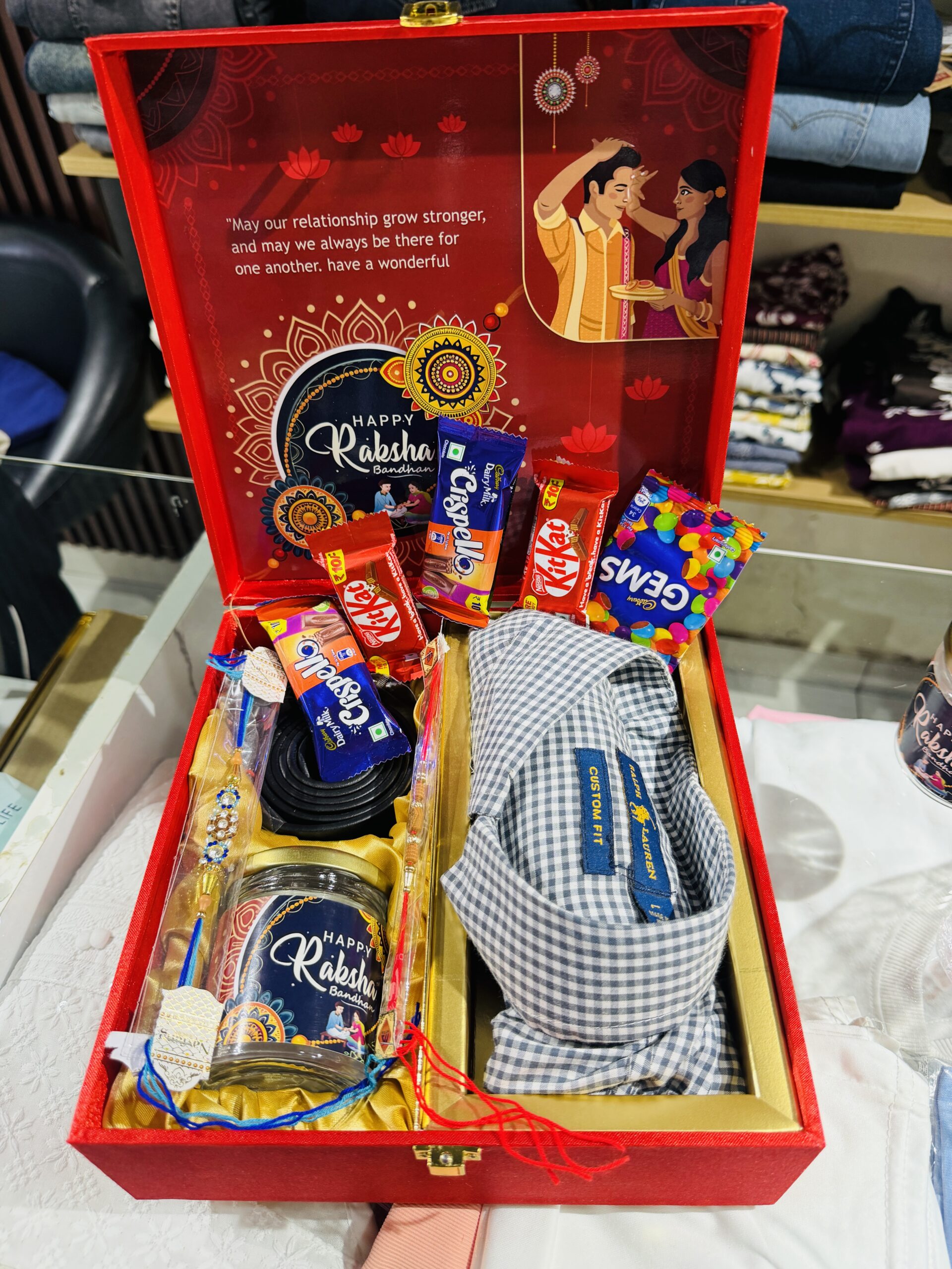 Rakhdi Hamper Under ₹1250 | Premium Raksha Bandhan Gift Box