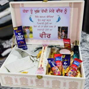 Luxury Rakhi Hamper for Brother | Raksha Bandhan Gift Box
